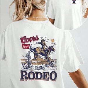 NWT! Coors Banquet Rodeo Graphic T-Shirt